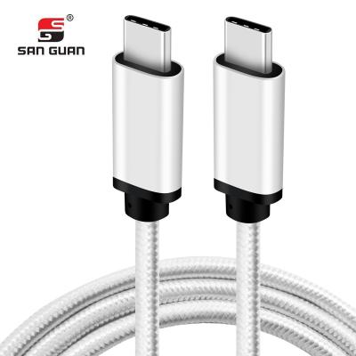 Type-C to Type-C 5Gbps 60W usb cable（sliver）